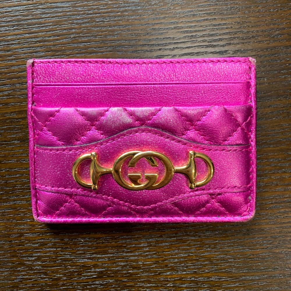 Limited edition Gucci card case